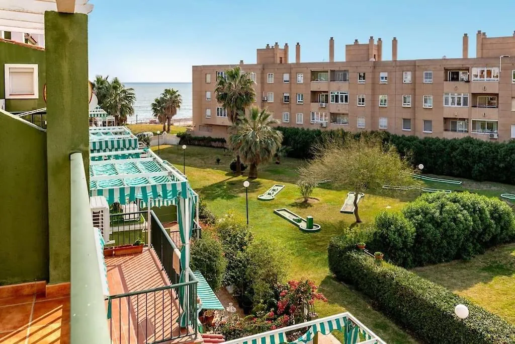 Beach Duplex With Sea Views Malaga Apartament